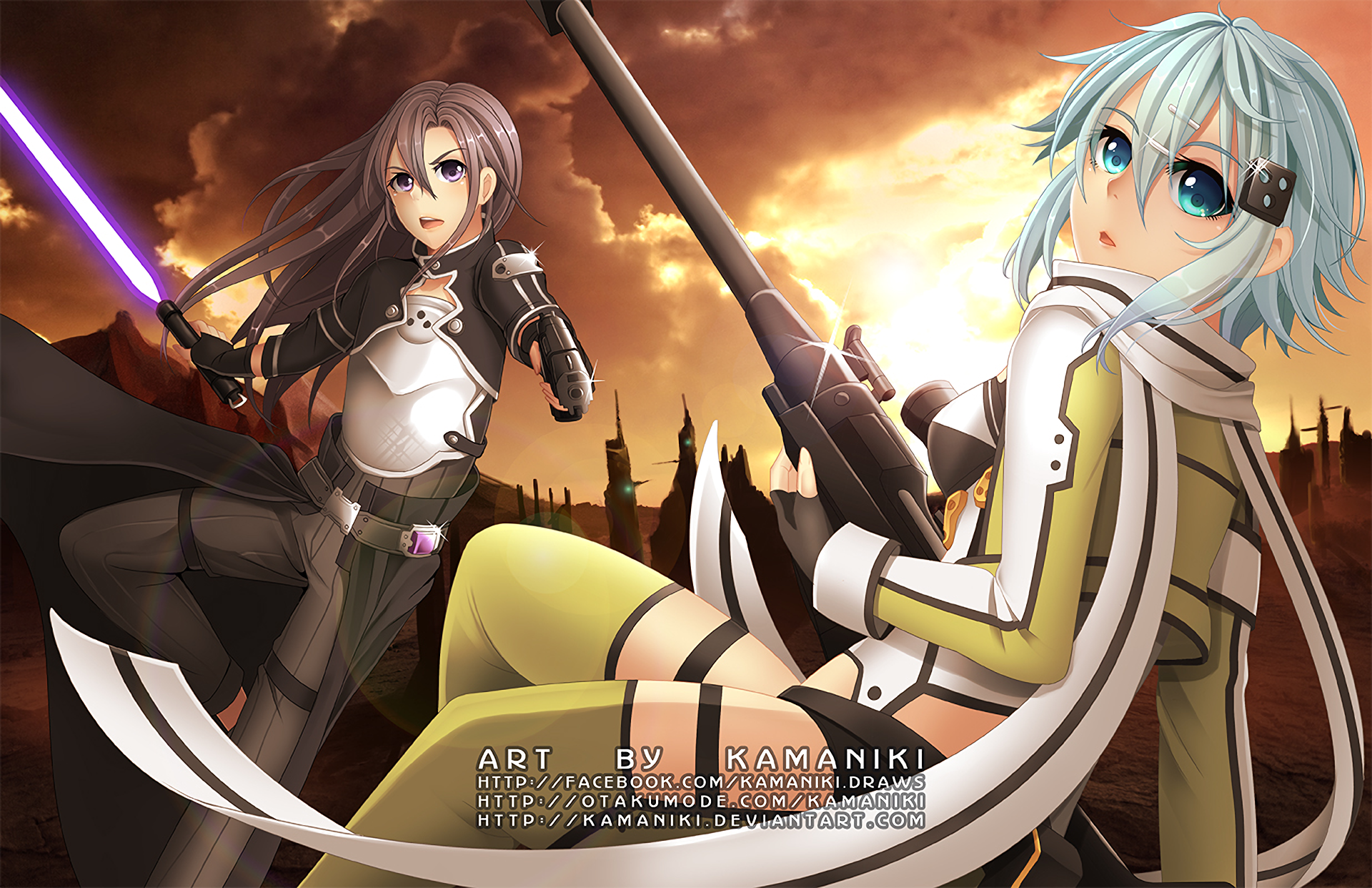 Download Kirito (Sword Art Online) Kazuto Kirigaya Shino Asada Sinon ...