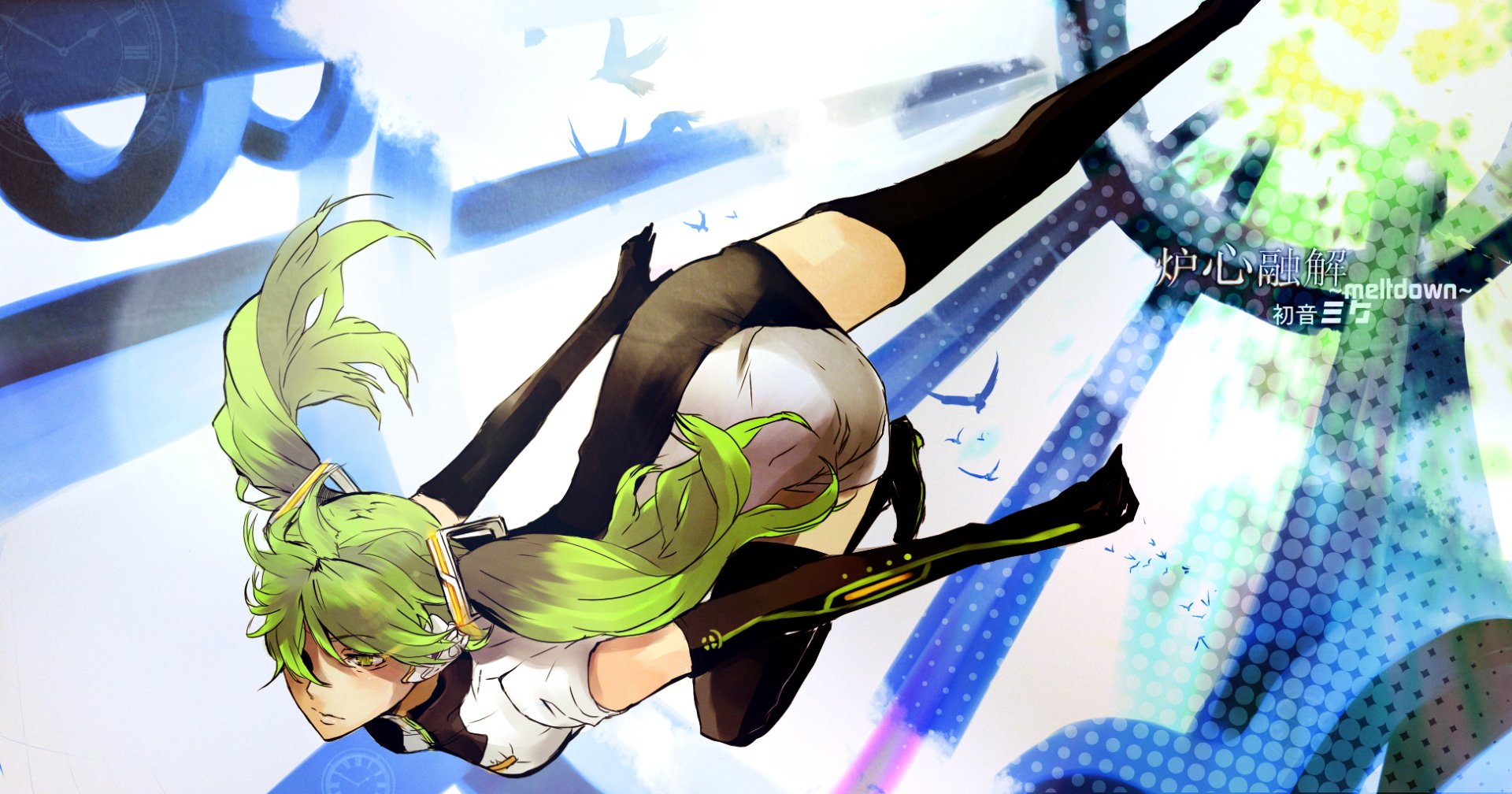Download Hatsune Miku Anime Vocaloid Wallpaper