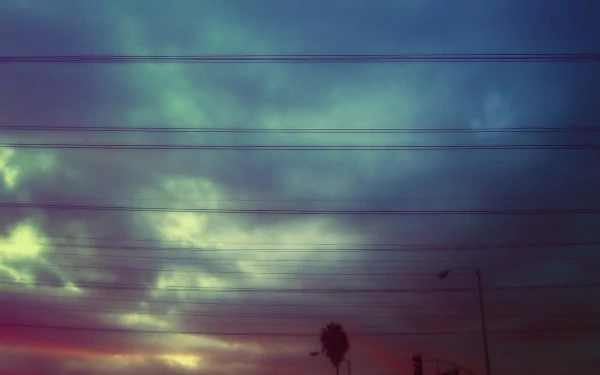 man made power line HD Desktop Wallpaper | Background Image