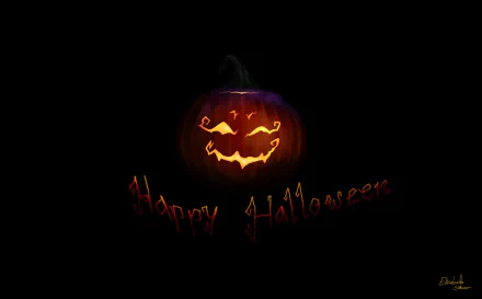 jack-o'-lantern Happy Halloween holiday halloween HD Desktop Wallpaper | Background Image