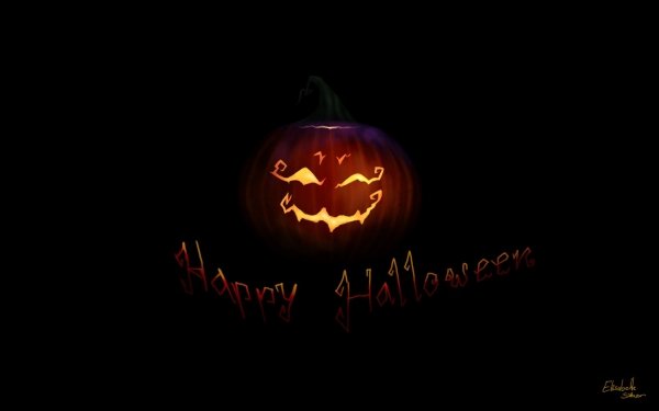 Holiday Halloween Happy Halloween Jack-O'-Lantern HD Wallpaper | Background Image