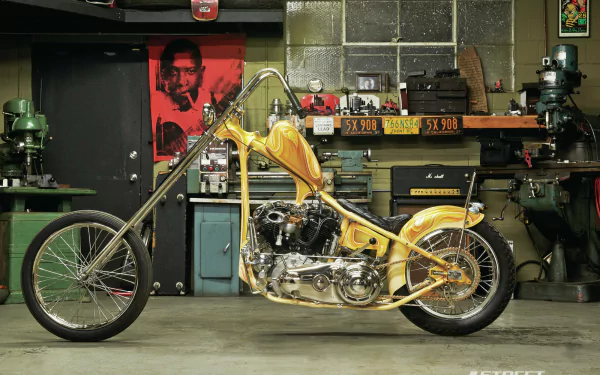 motorcycle vehicle chopper HD Desktop Wallpaper | Background Image
