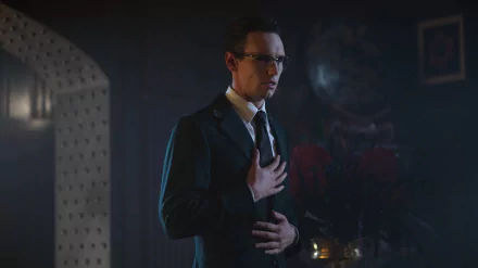 Gotham (TV Show) Edward Nygma Cory Michael Smith TV Show HD Desktop Wallpaper | Background Image