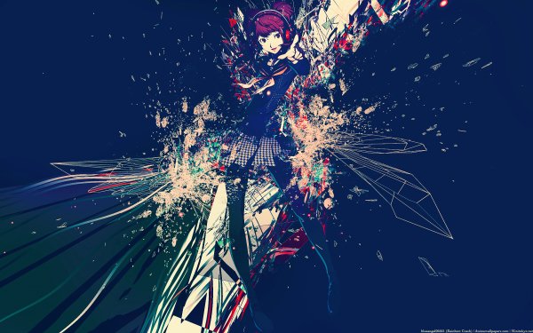Video Game Persona 4: Arena Persona Rise Kujikawa HD Wallpaper | Background Image