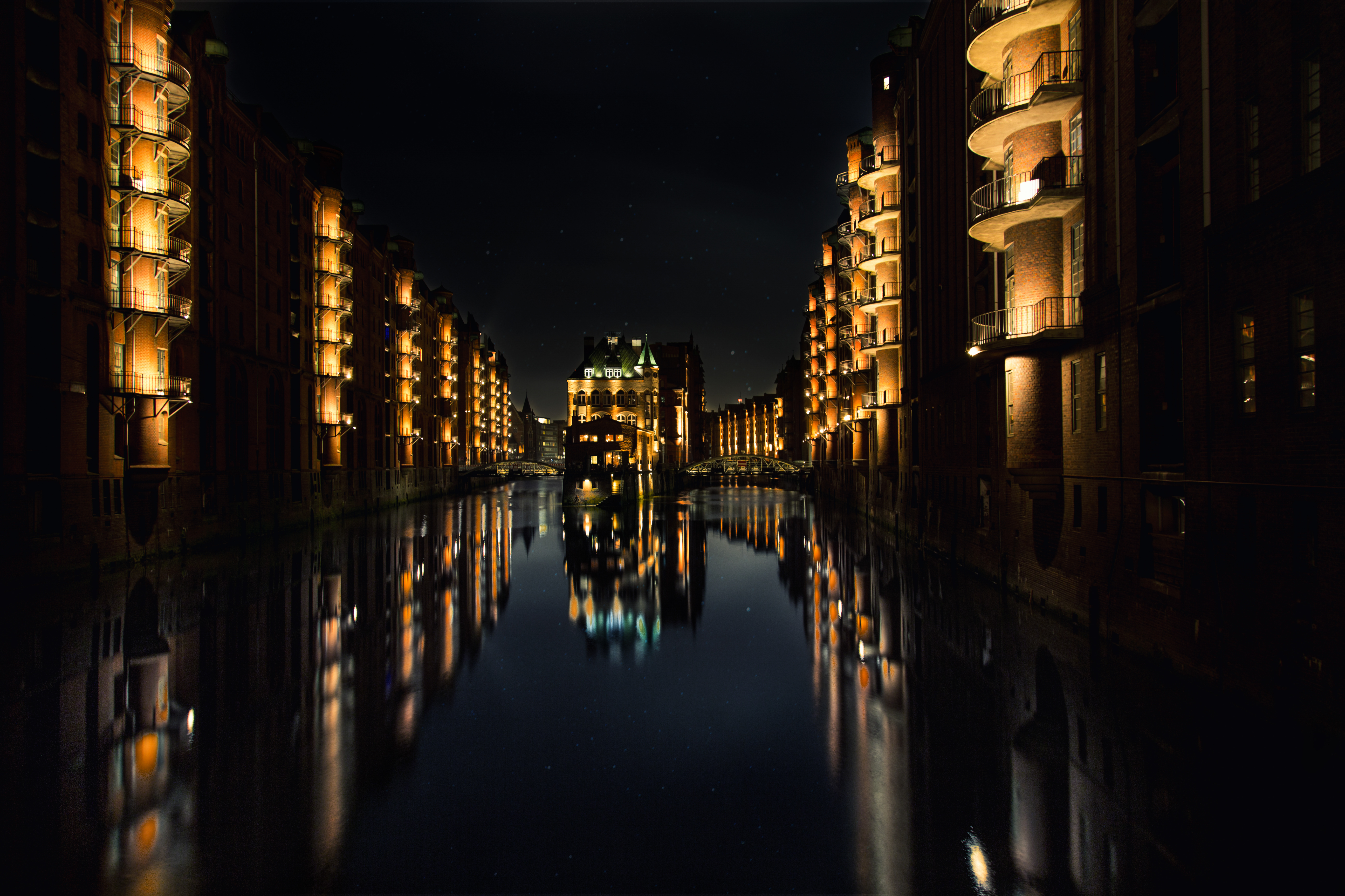 Man Made Canal HD Wallpaper | Background Image