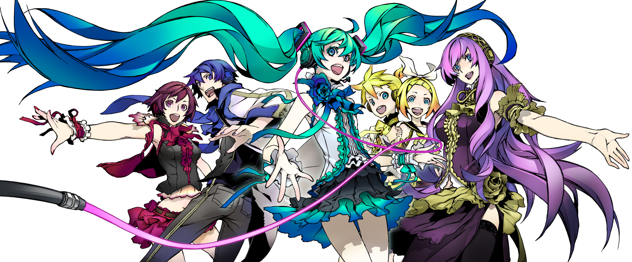 Vocaloid Hd Wallpaper Background Image 2596x1080