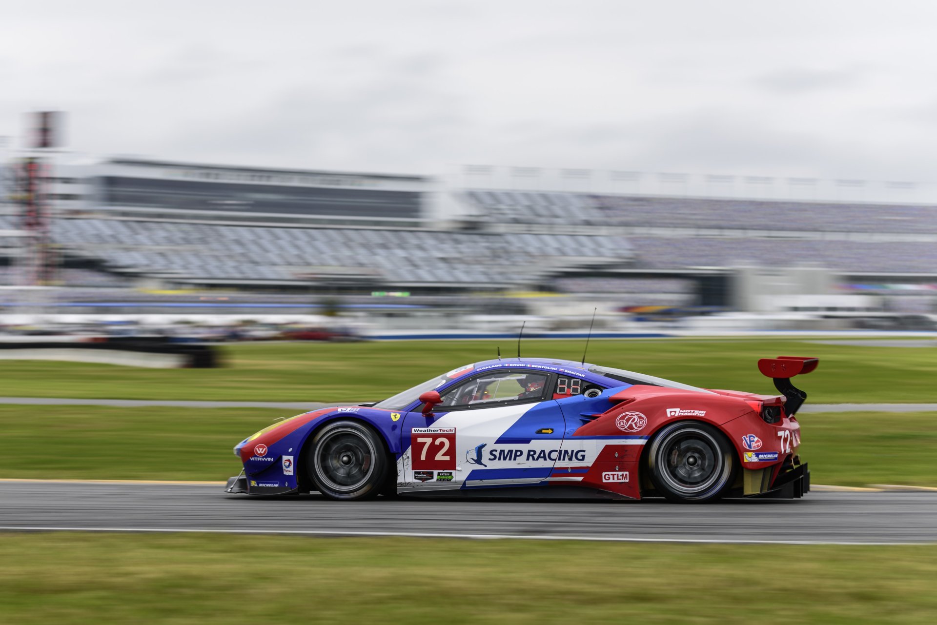 Download Race Car Vehicle Ferrari 488 GTE HD Wallpaper