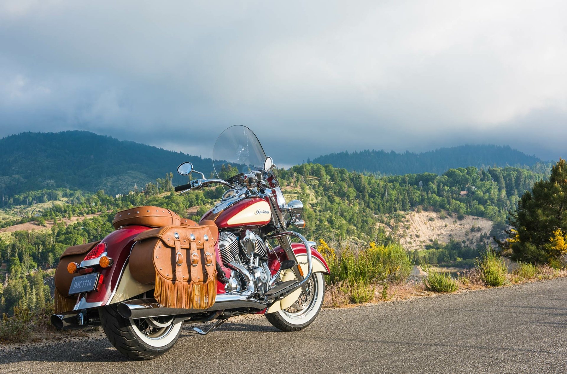 Download Vehicle Indian Chief Vintage HD Wallpaper