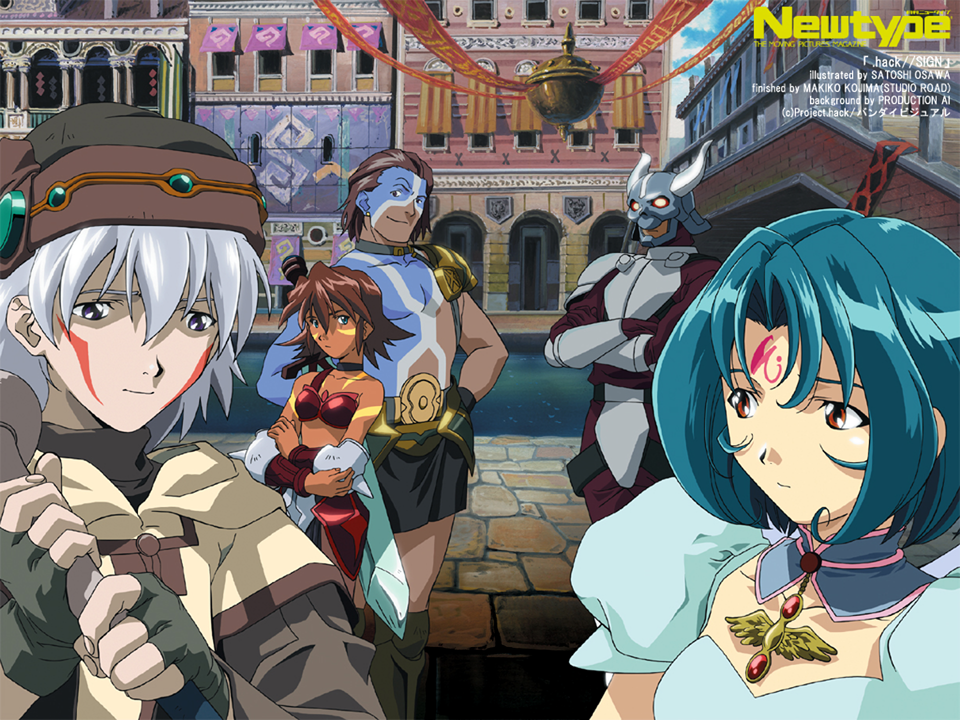 Anime .Hack//Sign HD Wallpaper