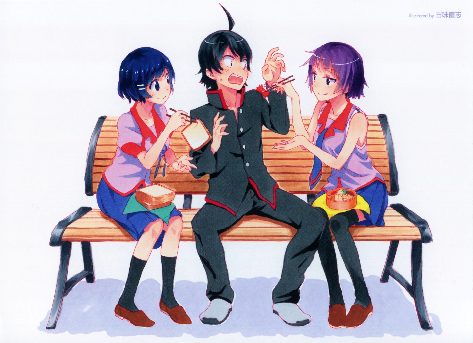 Download Anime Monogatari (Series) 4k Ultra HD Wallpaper