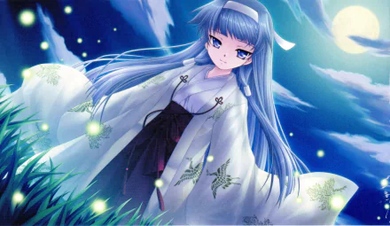 Anime Kannagi: Crazy Shrine Maidens HD Desktop Wallpaper | Background Image