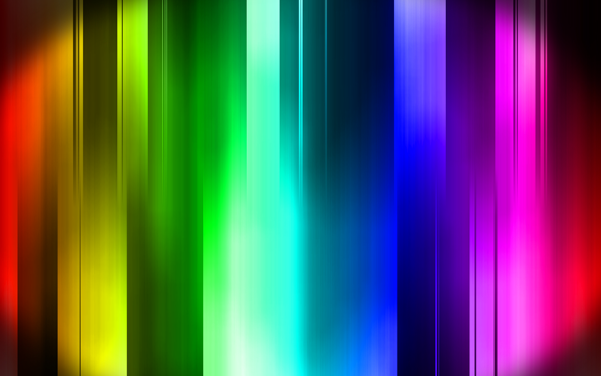 Vibrant rainbow colors in a stunning HD desktop wallpaper