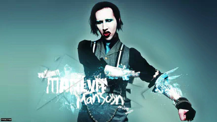 heavy metal industrial metal music Marilyn Manson HD Desktop Wallpaper | Background Image