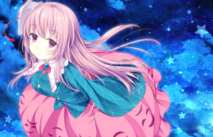 Hata no Kokoro Anime Touhou HD Desktop Wallpaper | Background Image