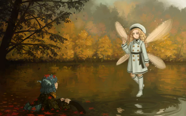 Luna Child Anime Touhou HD Desktop Wallpaper | Background Image