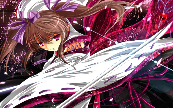 Hatate Himekaidou Anime Touhou HD Desktop Wallpaper | Background Image