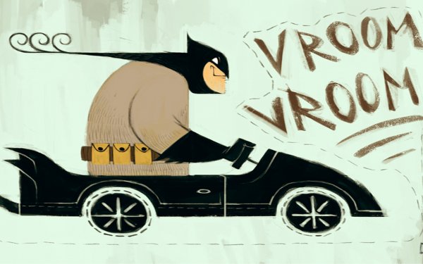 Comics Batman Batmobile Fondo de pantalla HD | Fondo de Escritorio
