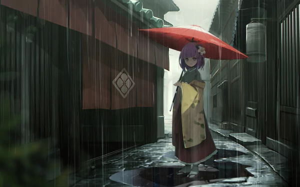 Hieda no Akyuu Anime Touhou HD Desktop Wallpaper | Background Image