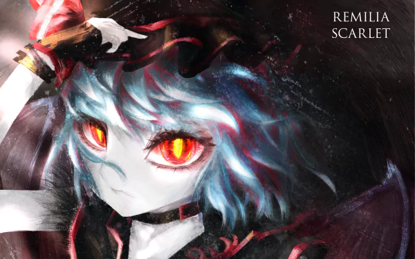 Remilia Scarlet Anime Touhou HD Desktop Wallpaper | Background Image