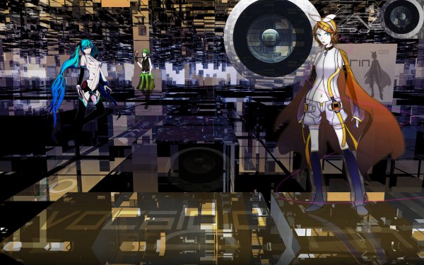 Anime Vocaloid Hatsune Miku Rin Kagamine Luka Megurine GUMI HD Wallpaper | Background Image