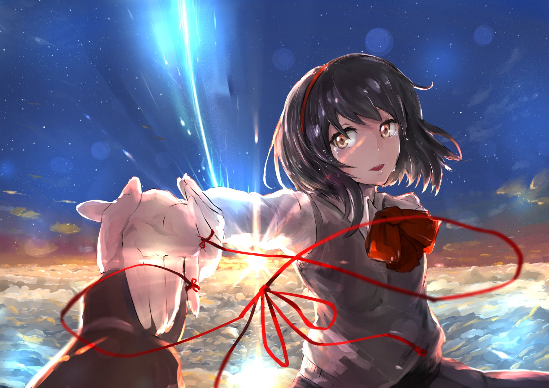 Download Your Name. Taki Tachibana Mitsuha Miyamizu Anime HD Wallpaper