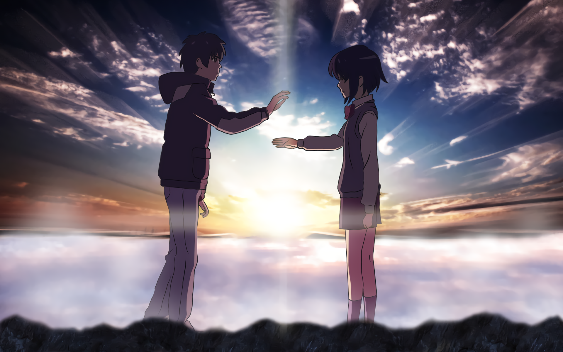 703 Kimi No Na Wa. HD Wallpapers | Backgrounds - Wallpaper Abyss - Page 13