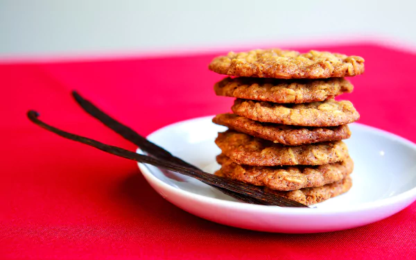 vanilla food cookie HD Desktop Wallpaper | Background Image