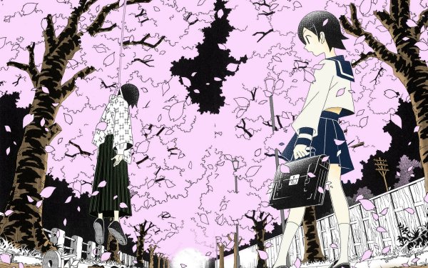 Anime Sayonara, Zetsubou-Sensei Nozomu Itoshiki Kafuka Fuura HD Wallpaper | Background Image