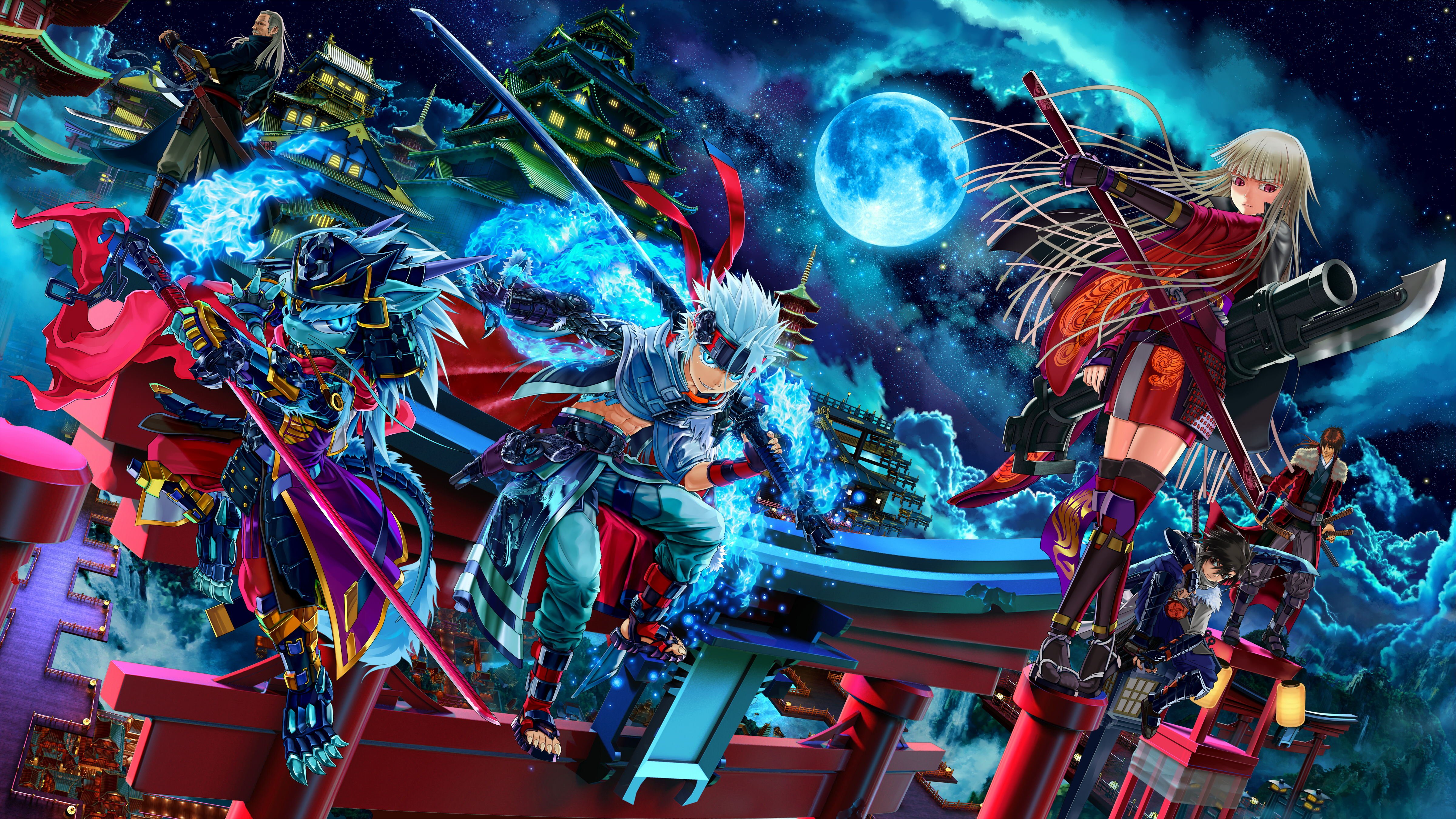 Anime Warrior HD Wallpaper | Background Image