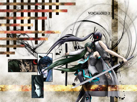 Kamui Gakupo Hatsune Miku Anime Vocaloid HD Desktop Wallpaper | Background Image