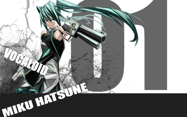 Anime Vocaloid Hatsune Miku HD Wallpaper | Background Image