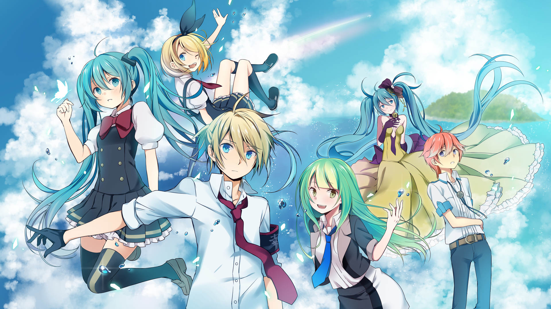 Vocaloid Hd Wallpaper Background Image 19x1080