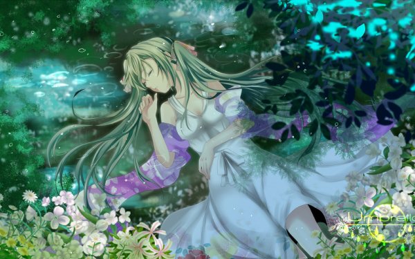 Anime Vocaloid Hatsune Miku HD Wallpaper | Background Image