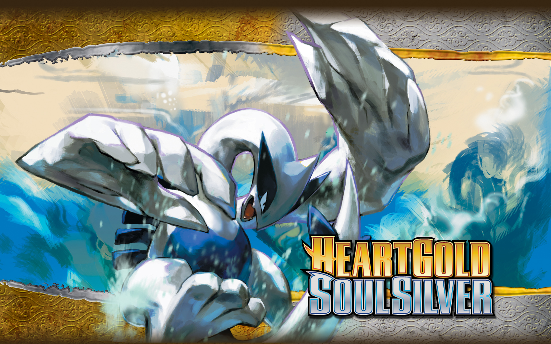 Pokemon Heartgold And Soulsilver Artwork, HD Png Download