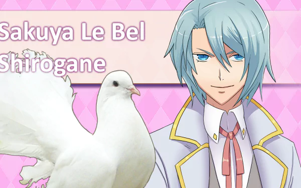 Sakuya Le Bel Shirogane video game Hatoful Boyfriend HD Desktop Wallpaper | Background Image