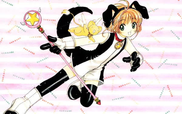 Keroberos (Card Captor Sakura) Sakura Kinomoto Anime Cardcaptor Sakura HD Desktop Wallpaper | Background Image