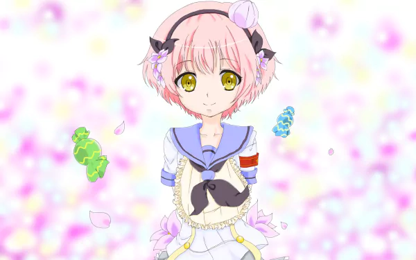 Snow White (Magical Girl Raising Project) Anime Magical Girl Raising Project HD Desktop Wallpaper | Background Image