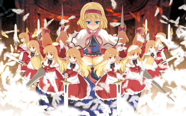 Anime Touhou Alice Margatroid HD Wallpaper | Background Image