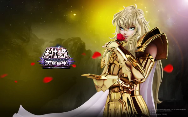Anime Saint Seiya Virgo Shaka HD Desktop Wallpaper | Background Image