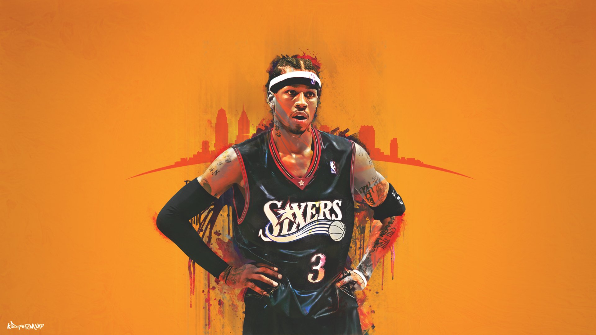 Allen Iverson wallpaper by DeliciousCurtain  Download on ZEDGE  6815