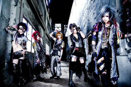 glam rock oriental asian hard rock JRock gothic visual kei music ROYZ HD Desktop Wallpaper | Background Image