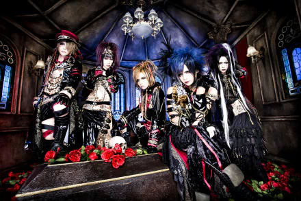 glam rock oriental asian hard rock JRock gothic visual kei music ROYZ HD Desktop Wallpaper | Background Image