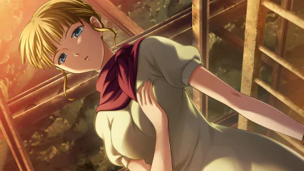 Beatrice (Umineko no Naku Koro ni) Anime Umineko: When They Cry HD Desktop Wallpaper | Background Image
