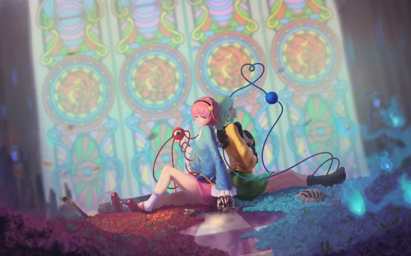 Koishi Komeiji Satori Komeiji Anime Touhou HD Desktop Wallpaper | Background Image