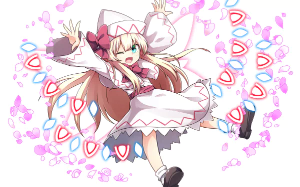 Lily White Anime Touhou HD Desktop Wallpaper | Background Image