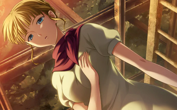 Beatrice (Umineko no Naku Koro ni) Anime Umineko: When They Cry HD Desktop Wallpaper | Background Image