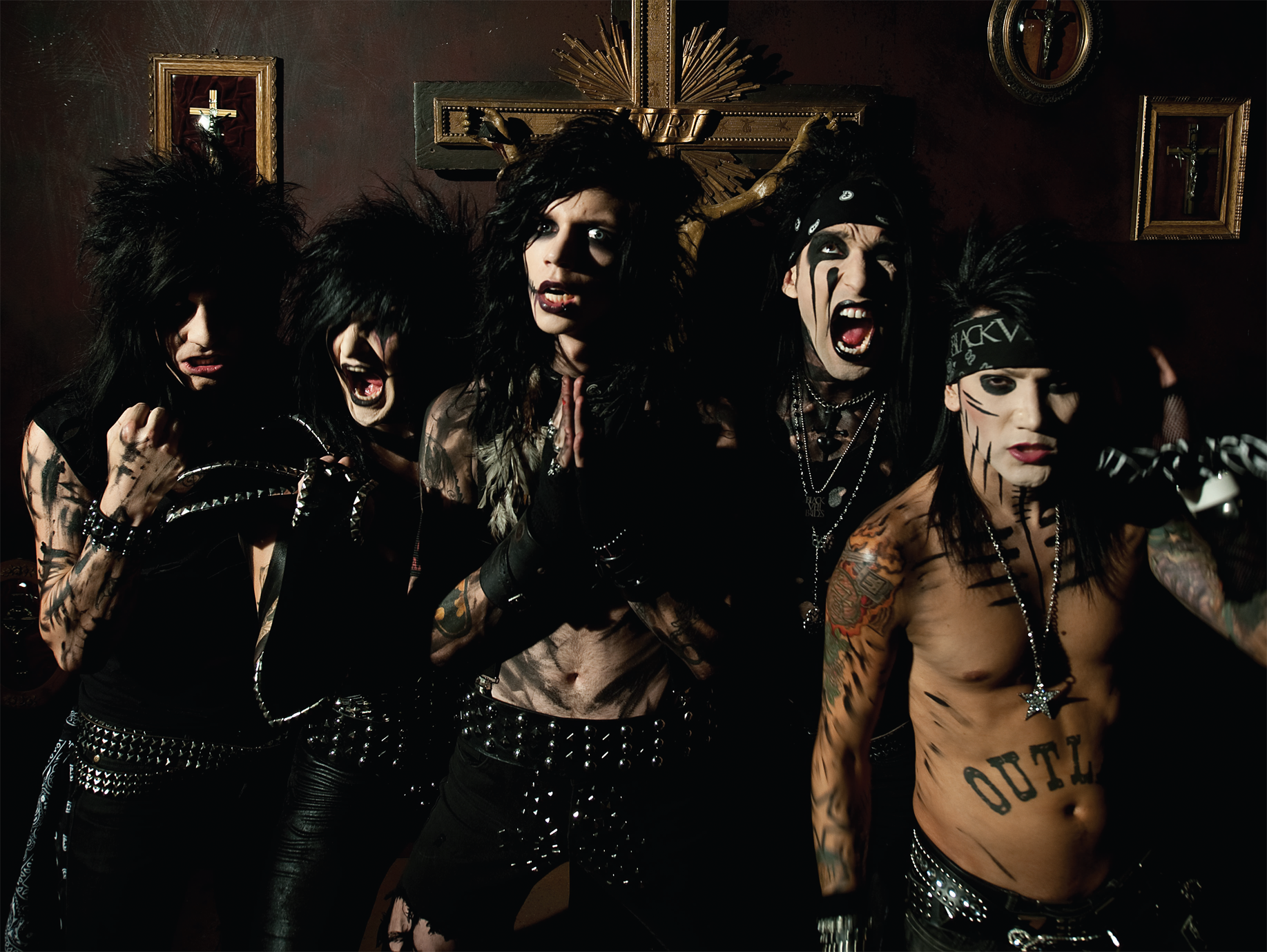 Download Heavy Metal Hard Rock Music Black Veil Brides Wallpaper