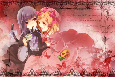 Lambdadelta (Umineko no Naku Koro ni) Frederica Bernkastel Anime Umineko: When They Cry HD Desktop Wallpaper | Background Image