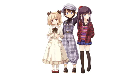 Anime New Game! HD Desktop Wallpaper | Background Image