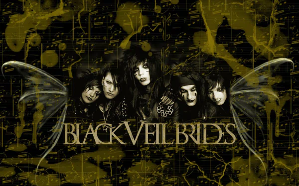 heavy metal hard rock music Black Veil Brides HD Desktop Wallpaper | Background Image